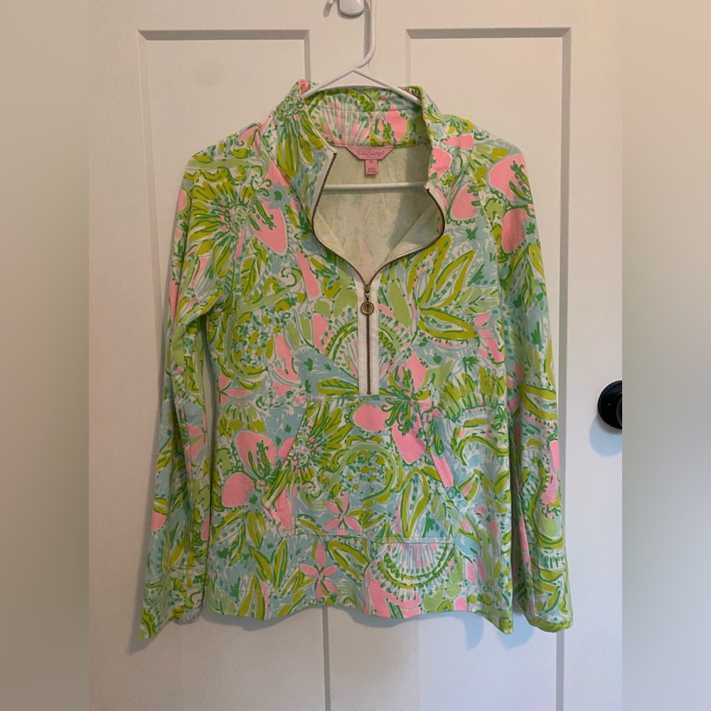 Lilly Pulitzer Quarter Zip | XS